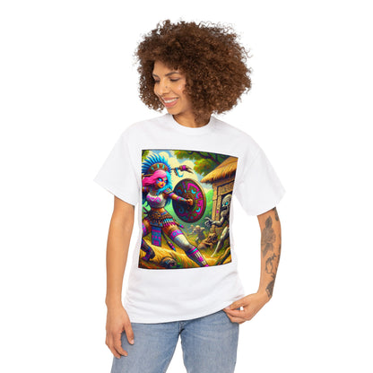 Libra Aztec (F2) Unisex Heavy Cotton Tee