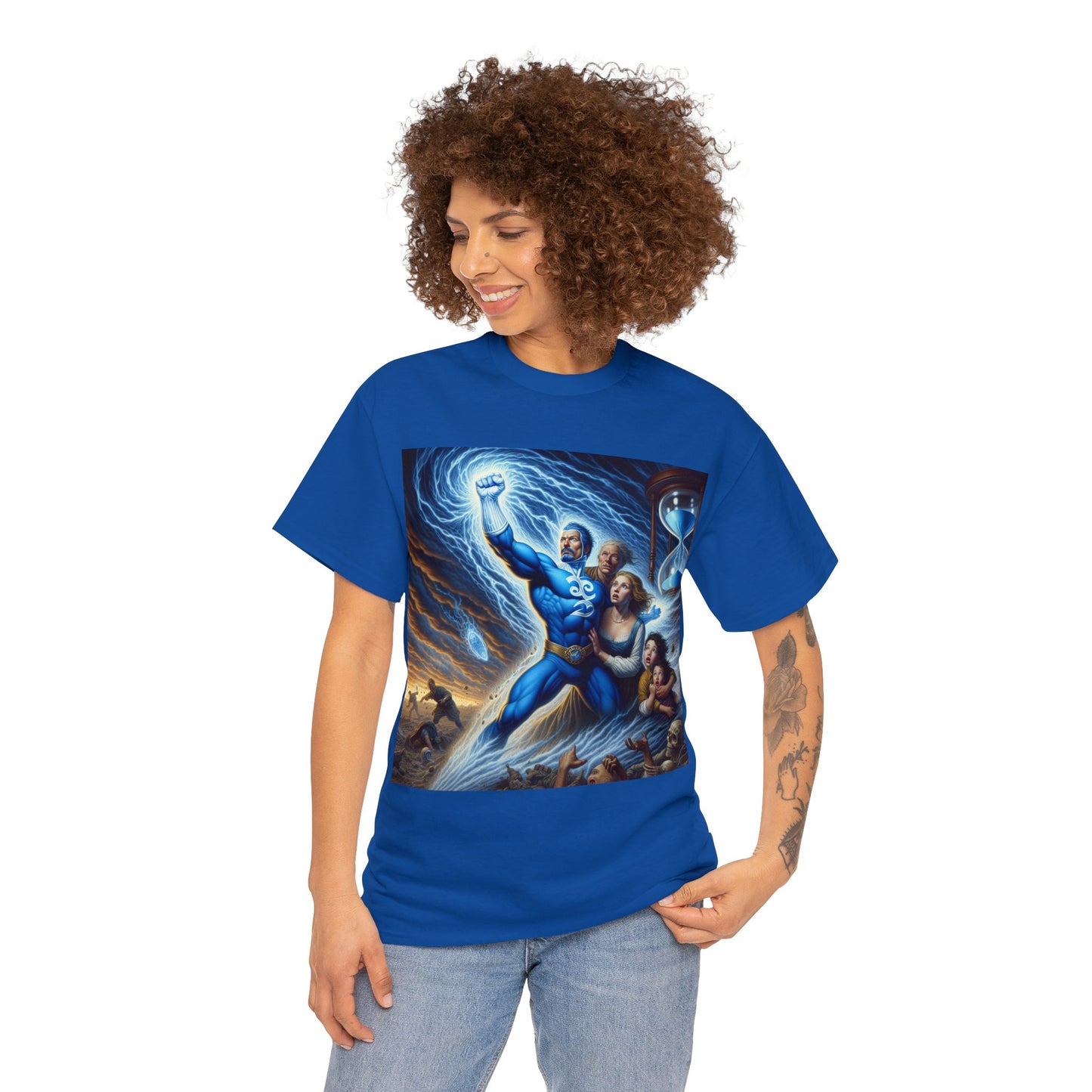 Aquarius Father's Day (8) Unisex Heavy Cotton Tee