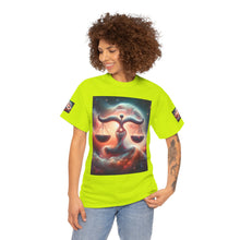 Load image into Gallery viewer, Cosmic Libra Justice Tee, Celestial Balance Shirt, Astrology Themed T-Shirt, Gift for Science Lovers, Unisex Heavy Cotton Tee
