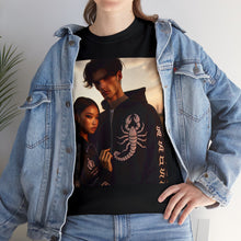 Load image into Gallery viewer, Unisex Scorpio Couple (3) Heavy Cotton Tee
