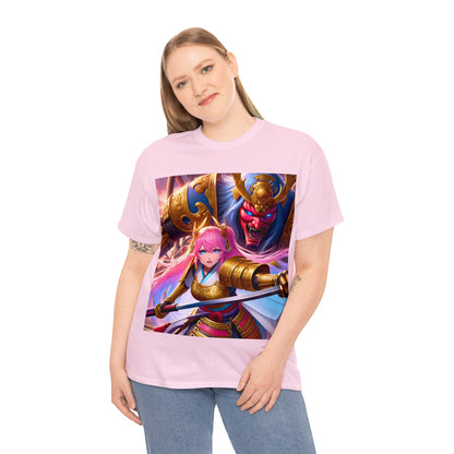 Samurai Libra (F4) Unisex Heavy Cotton Tee