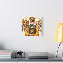Load image into Gallery viewer, Graduation Canvas Art, Wall Décor, Gift for Grads, Celebration Artwork, Inspirational Home Decor
