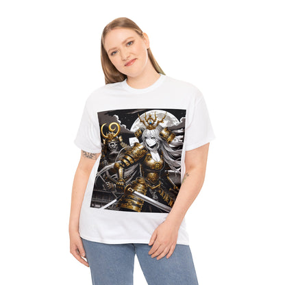 Samurai Cancer (F4) Unisex Heavy Cotton Tee