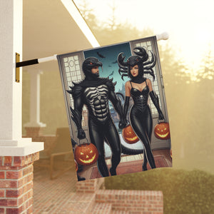 Scorpio Halloween (1) Garden & House Banner