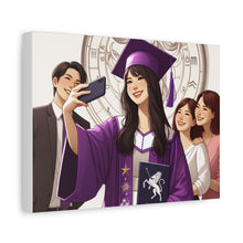 Load image into Gallery viewer, Graduation Canvas Art Print, Perfect Gift for Graduates, Wall Decor for Celebration, Home Office Decoration, Unique Graduation Gift
