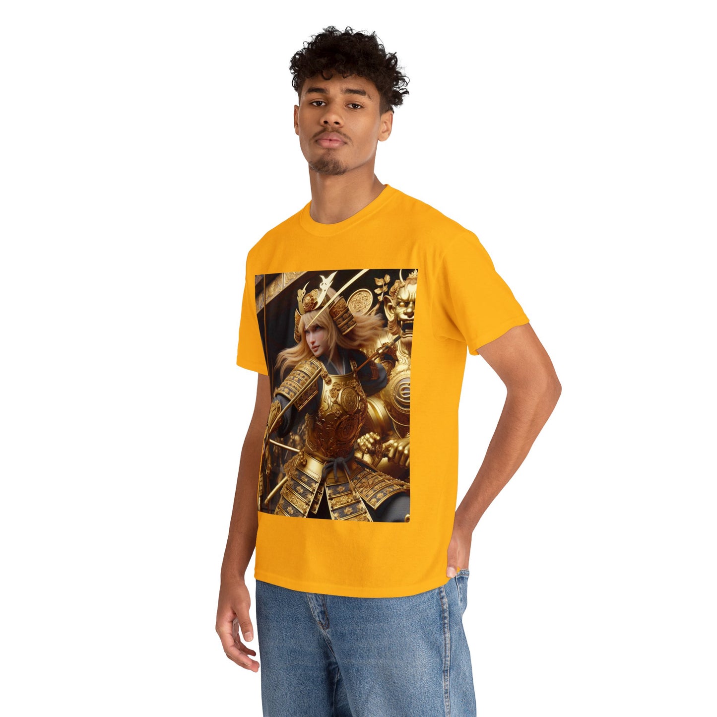 Samurai Leo (F2) Unisex Heavy Cotton Tee