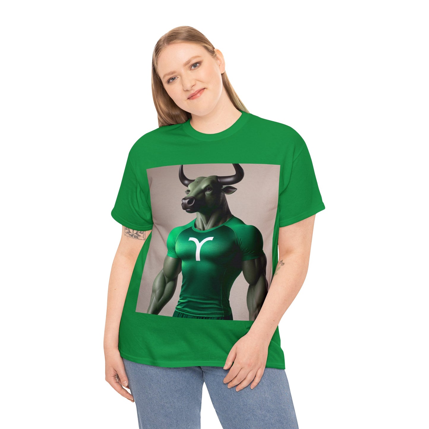 Team Taurus (2) Unisex Heavy Cotton Tee