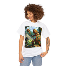 Load image into Gallery viewer, Leo Aztec (7) Unisex Heavy Cotton Tee
