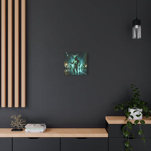 Mystical Taurus Canvas Wall Art, Zodiac Decor, Home Wall Decoration, Gift for Astrology Lovers, Unique Art Piece