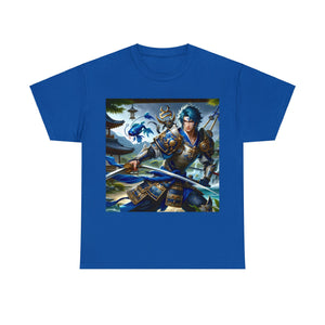 Samurai Aquarius (2) Unisex Heavy Cotton Tee