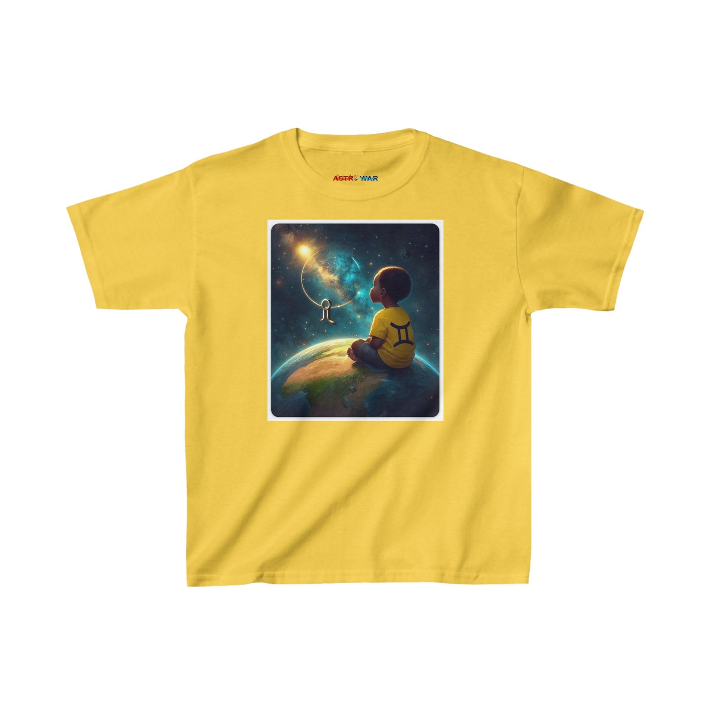 Gemini Astro Baby (1) Kids Heavy Cotton™ Tee