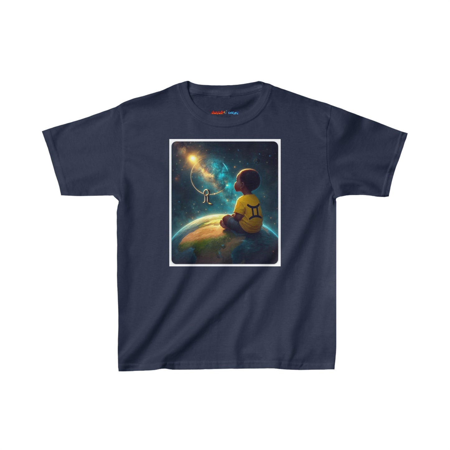 Gemini Astro Baby (1) Kids Heavy Cotton™ Tee