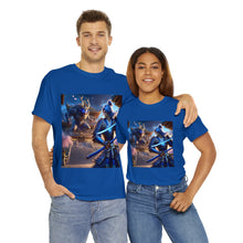 Load image into Gallery viewer, Samurai Aquarius (4) Unisex Heavy Cotton Tee
