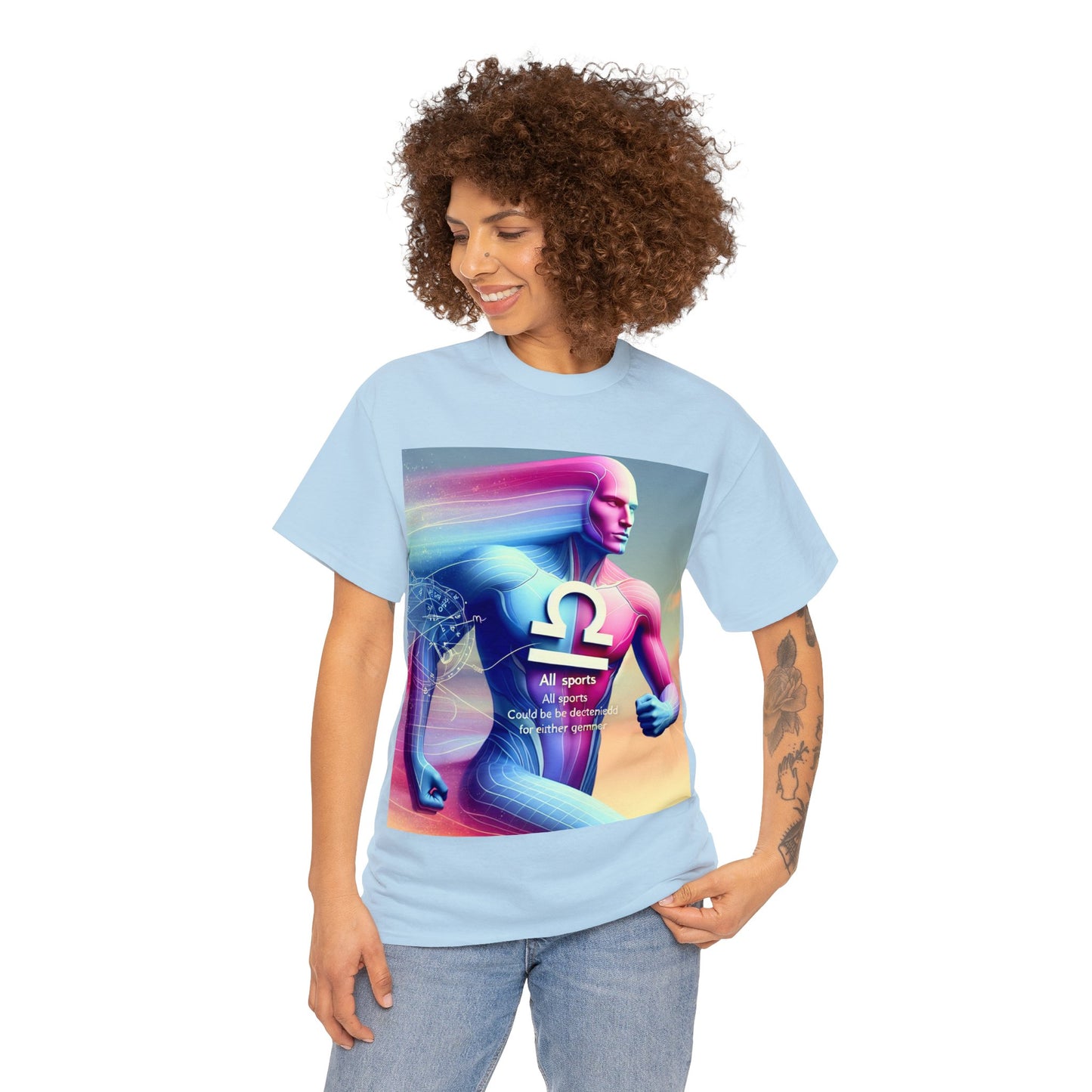 Team Libra (1) Unisex Heavy Cotton Tee