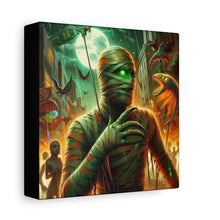 Load image into Gallery viewer, Canvas Print Halloween Pisces Mummy
