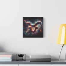 Load image into Gallery viewer, Celestial Taurus Canvas Print, Astrological Wall Art, Zodiac Decor, Horoscope Gift, Unique Home Decoration
