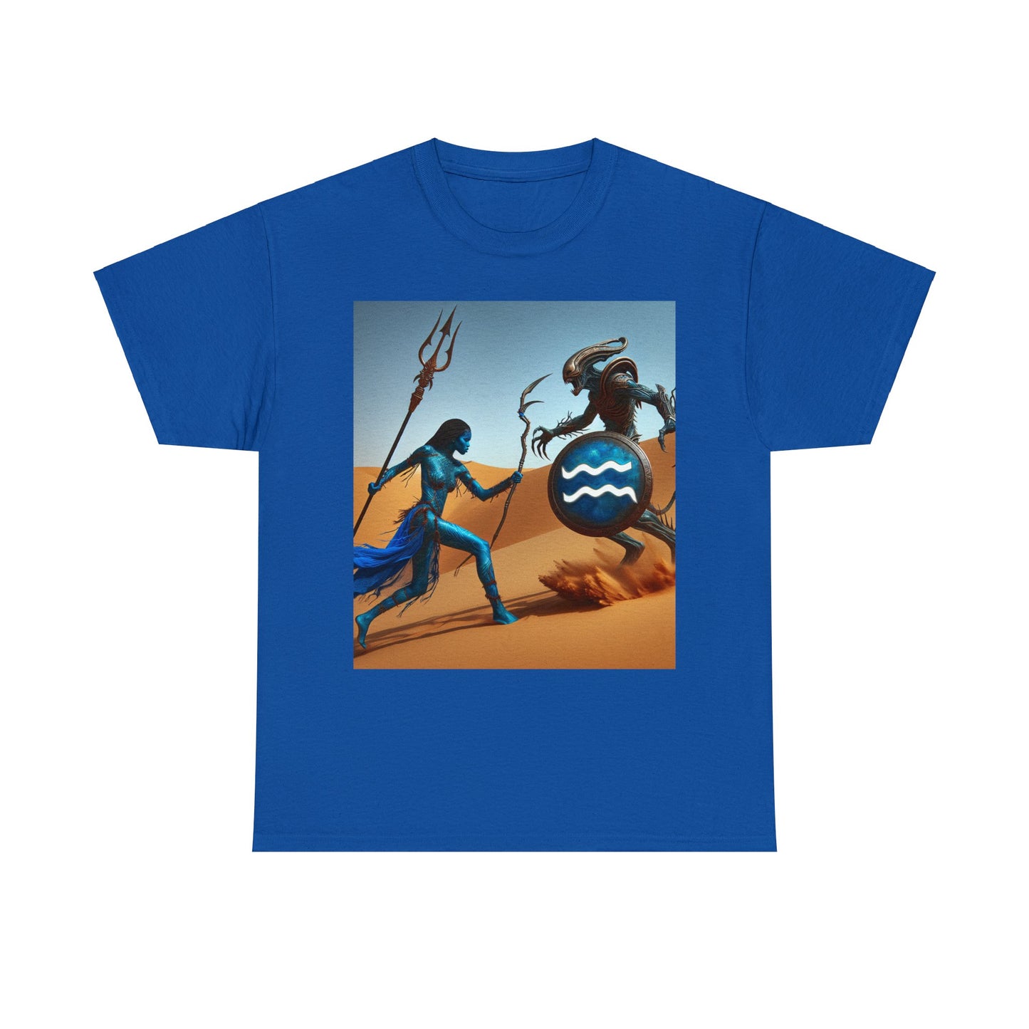 Aquarius Zulu (F4) Unisex Heavy Cotton Tee