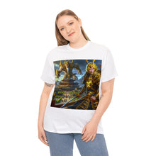 Load image into Gallery viewer, Samurai Gemini (3) Unisex Heavy Cotton Tee
