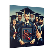 Load image into Gallery viewer, Graduation Canvas Wall Art, Perfect Gift for Graduates, Customizable Graduation Gift, College Decor, Graduation Celebration Decor
