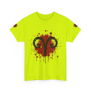 Aries Inspired Unisex Heavy Cotton Tee | Astrology Shirt, Zodiac Apparel, Gift for Astrology Lovers, Rambunctious Spirit T-Shirt, [...]
