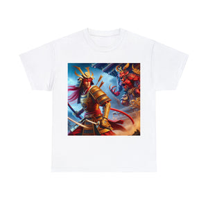 Samurai Aries (3) Unisex Heavy Cotton Tee