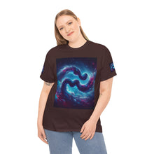 Load image into Gallery viewer, Aquarius Galaxy Themed Unisex Heavy Cotton Tee, Cosmic T-Shirt, Sci-Fi Apparel, Unique Space Graphic Tee, Gifts for Star Wars Lovers, Trendy [...]
