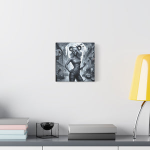Canvas Print - Halloween Capricorn Astrology Mummy