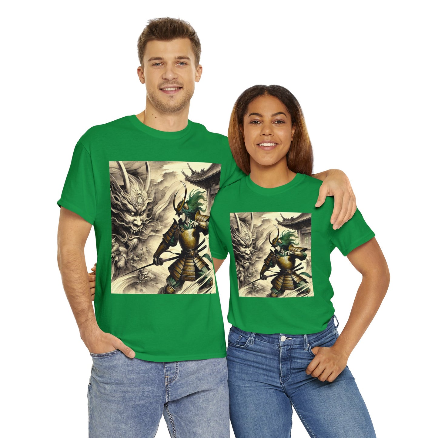 Samurai Taurus (1) Unisex Heavy Cotton Tee