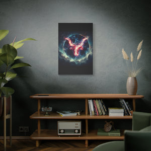 Astrological Taurus Canvas Print | Zodiac Wall Art, Home Decor, Gift for Astrology Lovers, Cosmic Decor, Unique Taurus Art