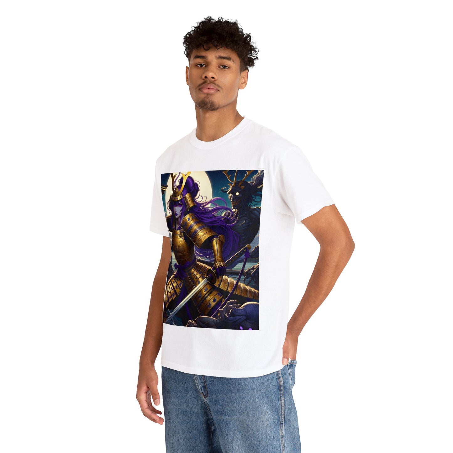 Samurai Sagittarius (F2) Unisex Heavy Cotton Tee