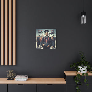 Graduation Canvas Art, Unique Artwork for Graduates, Funny Graduation Gift, Family Keepsake, Wall Decor