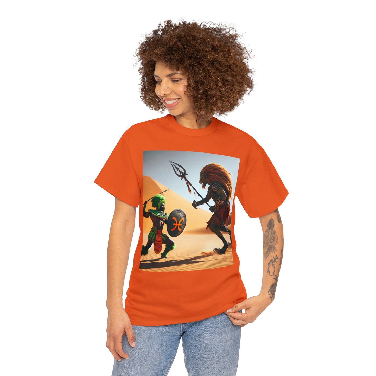 Pisces Zulu (1) Unisex Heavy Cotton Tee