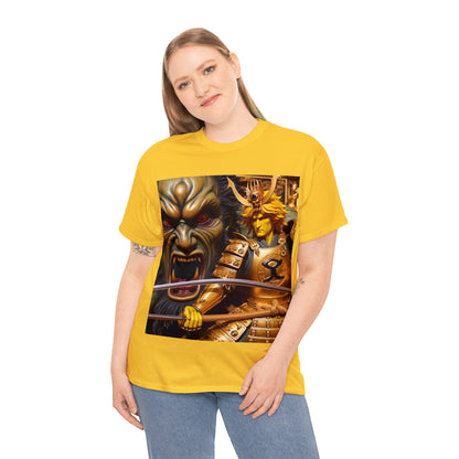 Samurai Gemini (4) Unisex Heavy Cotton Tee