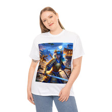 Load image into Gallery viewer, Samurai Aquarius (F3) Unisex Heavy Cotton Tee
