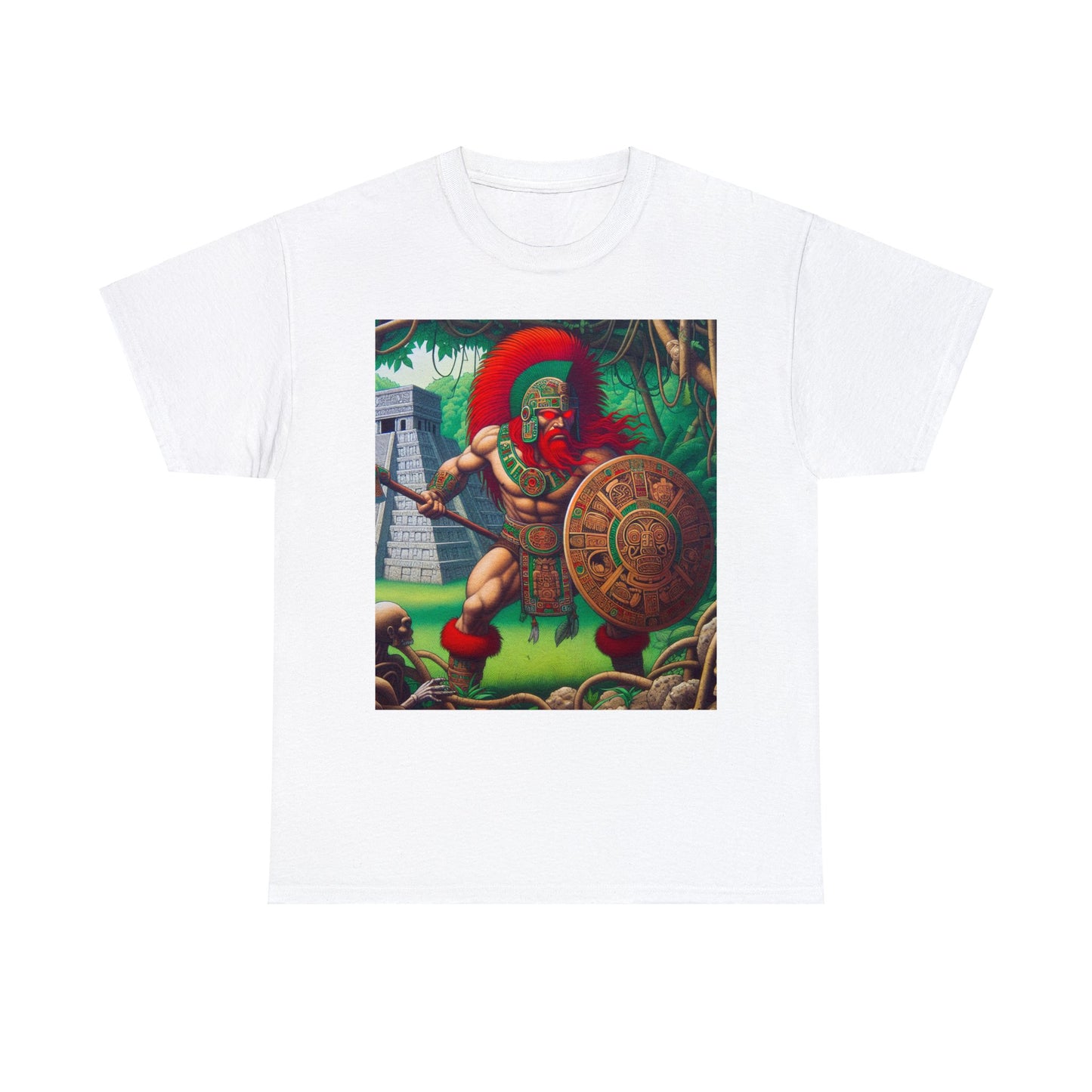 Aries Aztec (4) Unisex Heavy Cotton Tee