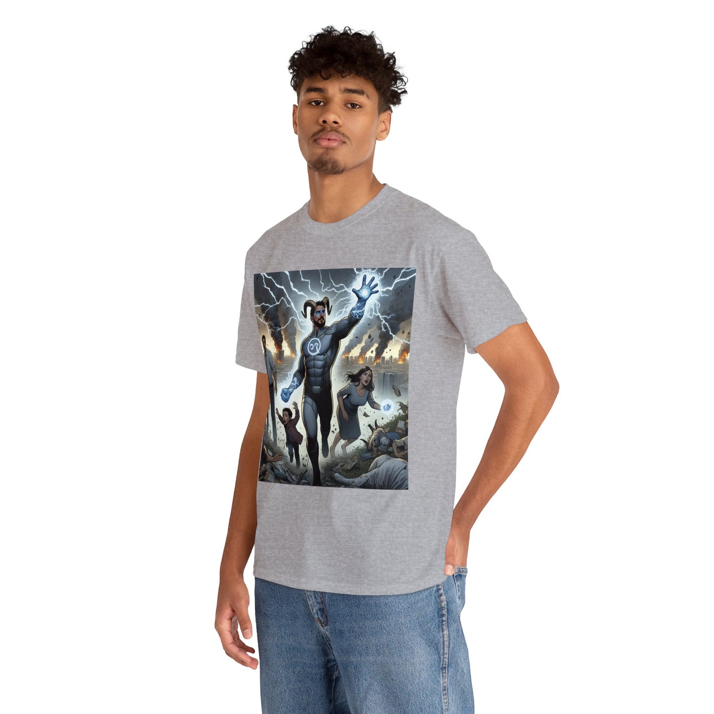 Capricorn Father's Day (2) Unisex Heavy Cotton Tee