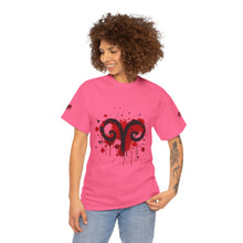 Load image into Gallery viewer, Edgy Aries Graphic Tee, Astrology Shirt, Perfect Gift for Zodiac Lovers, Unisex Cotton Top, Stylish Casual Wear

