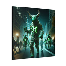 Load image into Gallery viewer, Mystical Taurus Canvas Wall Art, Zodiac Decor, Home Wall Decoration, Gift for Astrology Lovers, Unique Art Piece
