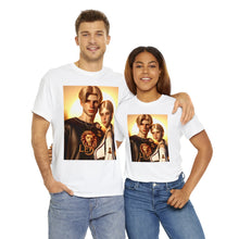 Load image into Gallery viewer, Unisex Leo Couple (1) Heavy Cotton Tee
