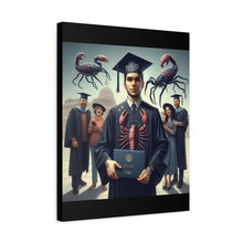 Load image into Gallery viewer, Graduation Canvas Art, Unique Artwork for Graduates, Funny Graduation Gift, Family Keepsake, Wall Decor
