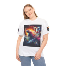 Load image into Gallery viewer, Virgo Cosmic Astrology Tee, Horoscope T-Shirt, Zodiac Cotton Shirt, Unisex Graphic Tee, Celestial Apparel, Astrology Gift
