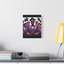 Load image into Gallery viewer, Graduation Canvas Art, Inspirational Decor, Gift for Grads, Wall Art, Celebration Artwork, Home Decor, Custom Graduation Gift
