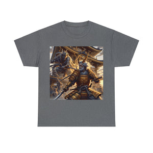 Samurai Capricorn (4) Unisex Heavy Cotton Tee