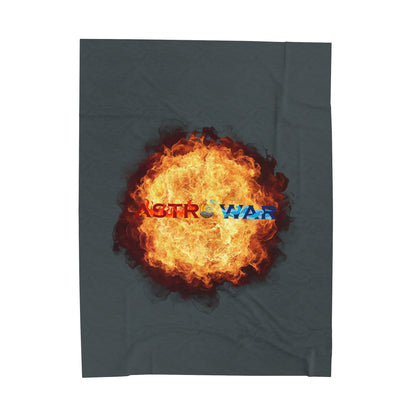 Astro War Velveteen Plush Blanket