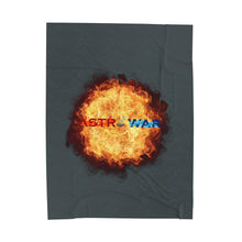 Load image into Gallery viewer, Astro War Velveteen Plush Blanket
