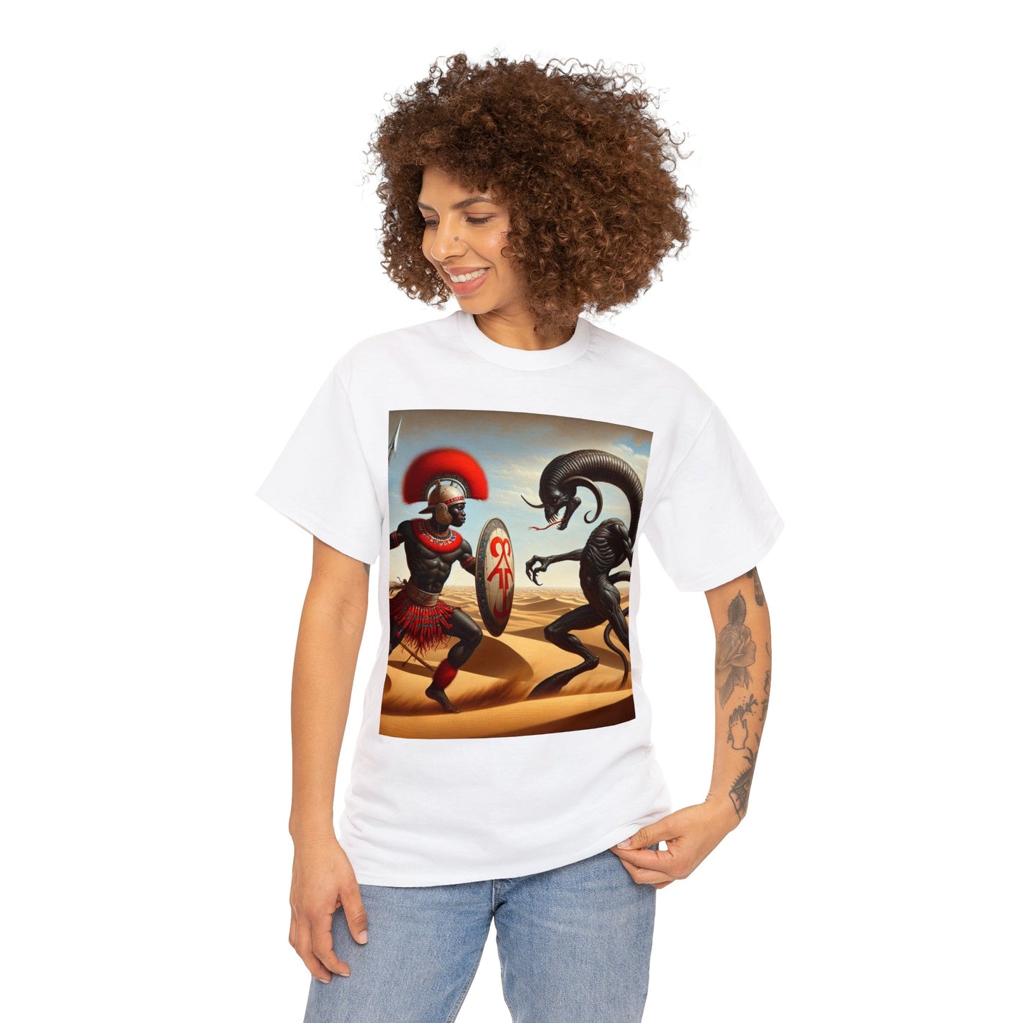 Aries Zulu (3) Unisex Heavy Cotton Tee