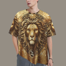 Load image into Gallery viewer, Leo Round Neck Loose T-Shirt
