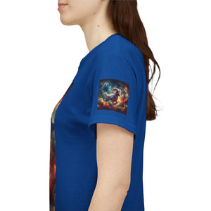 Aries Celestial Astrology Tee - Unisex Short Sleeve Shirt, Cosmic T-Shirt, Horoscope Apparel, Astrology Gift, Zodiac Wear