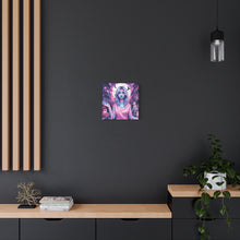 Load image into Gallery viewer, Halloween Art Canvas, Spooky Decor, Wall Art, Halloween Decoration, Witch Artwork, Gifts for Her
