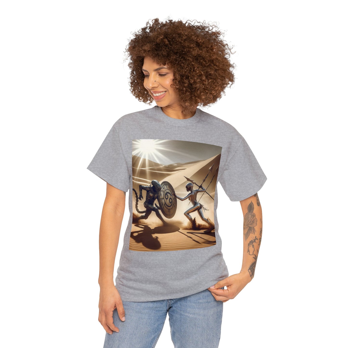 Cancer Zulu (F1) Unisex Heavy Cotton Tee